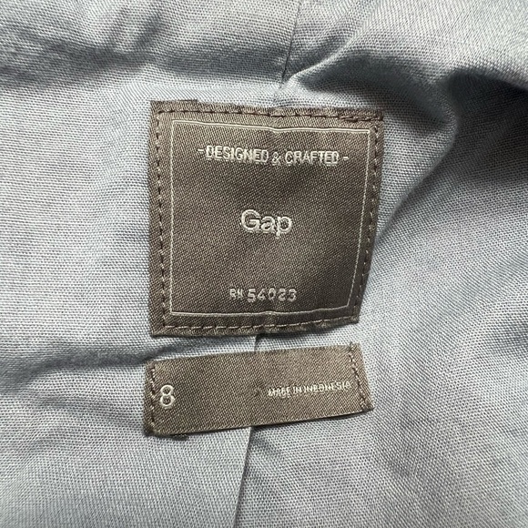 Gap Linen Cotton Blend Preppy Blazer - Picture 8 of 10
